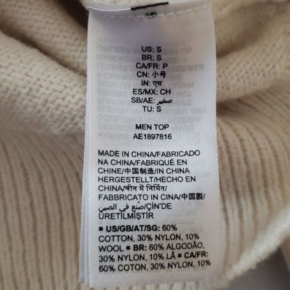 NWT - Men's Mid-weight Crewneck Sweater - Picture 5 of 6